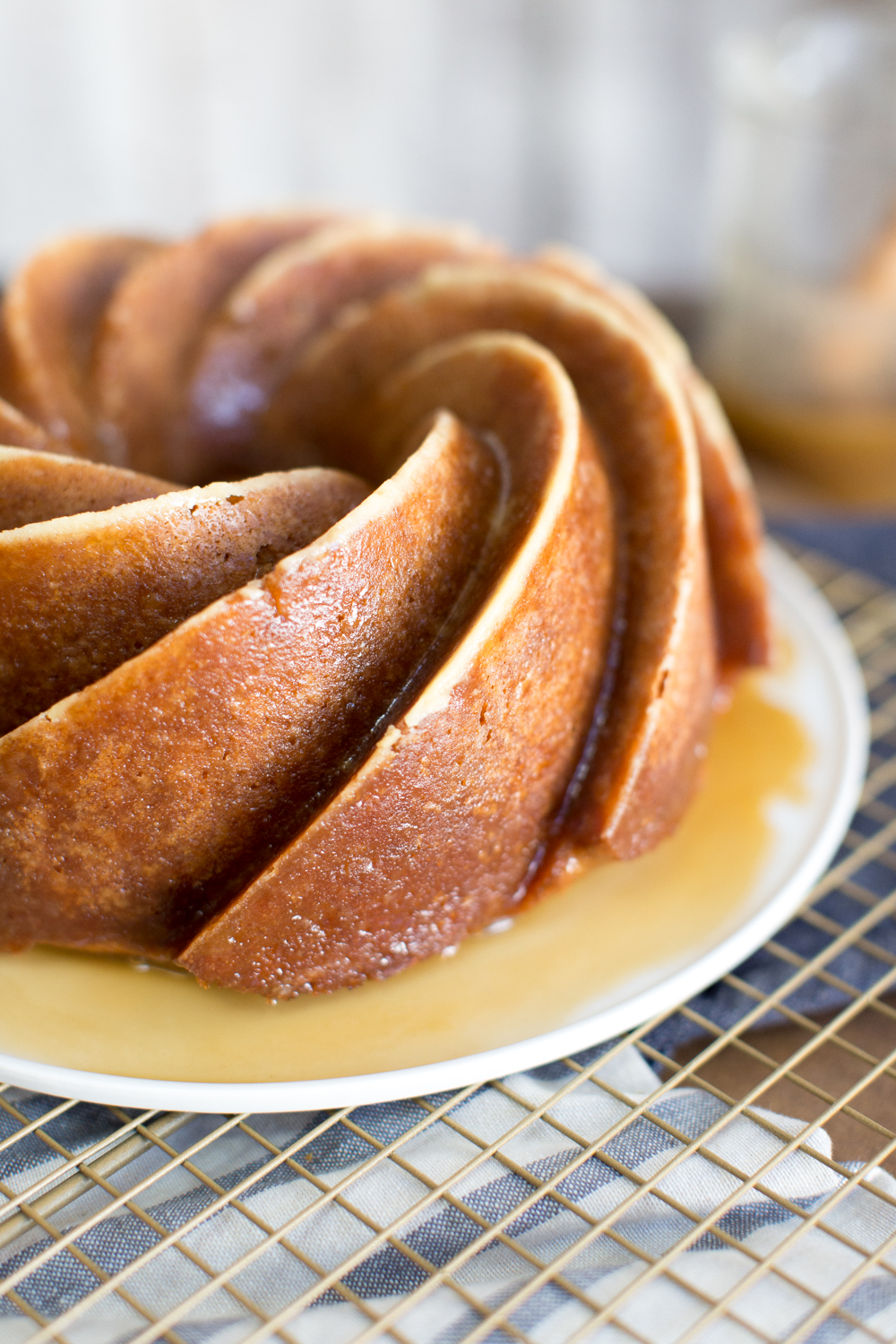 Seriously, get a load of the sharp edges on this stunning bundt cake.