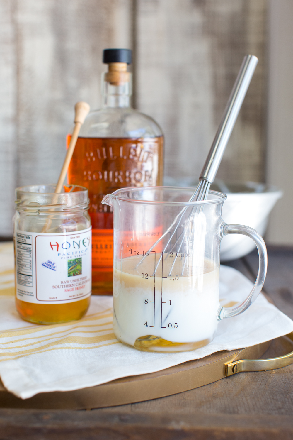 Bourbon, buttermilk and honey