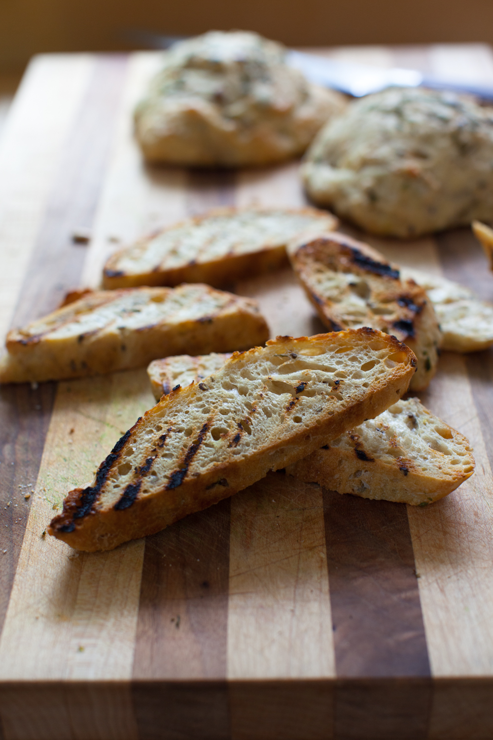 grilled Oat Bakery bread