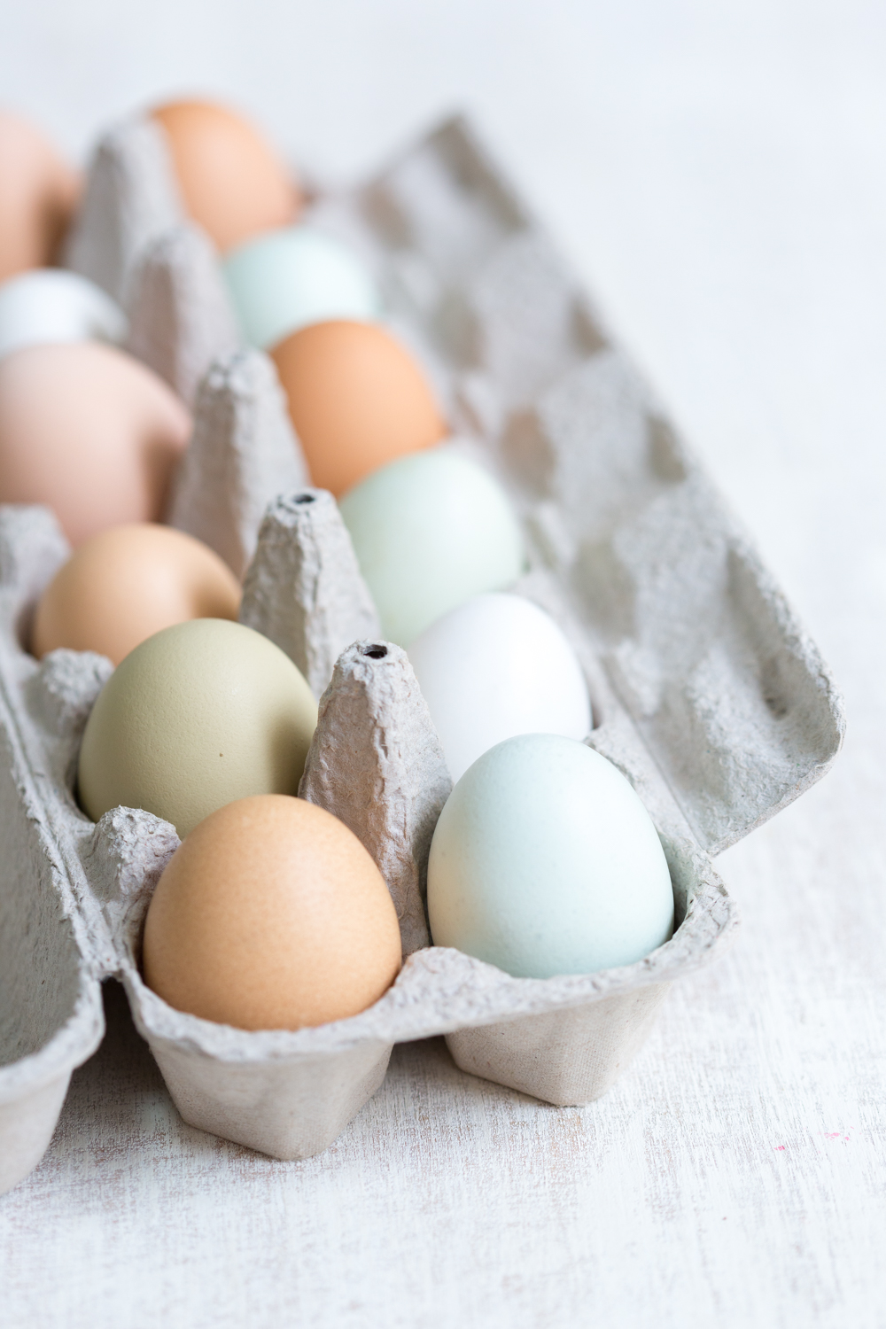 Imagine that, eggs the way they were intended. These beauties are from Folded Hills Farmstead in Buellton, CA.
