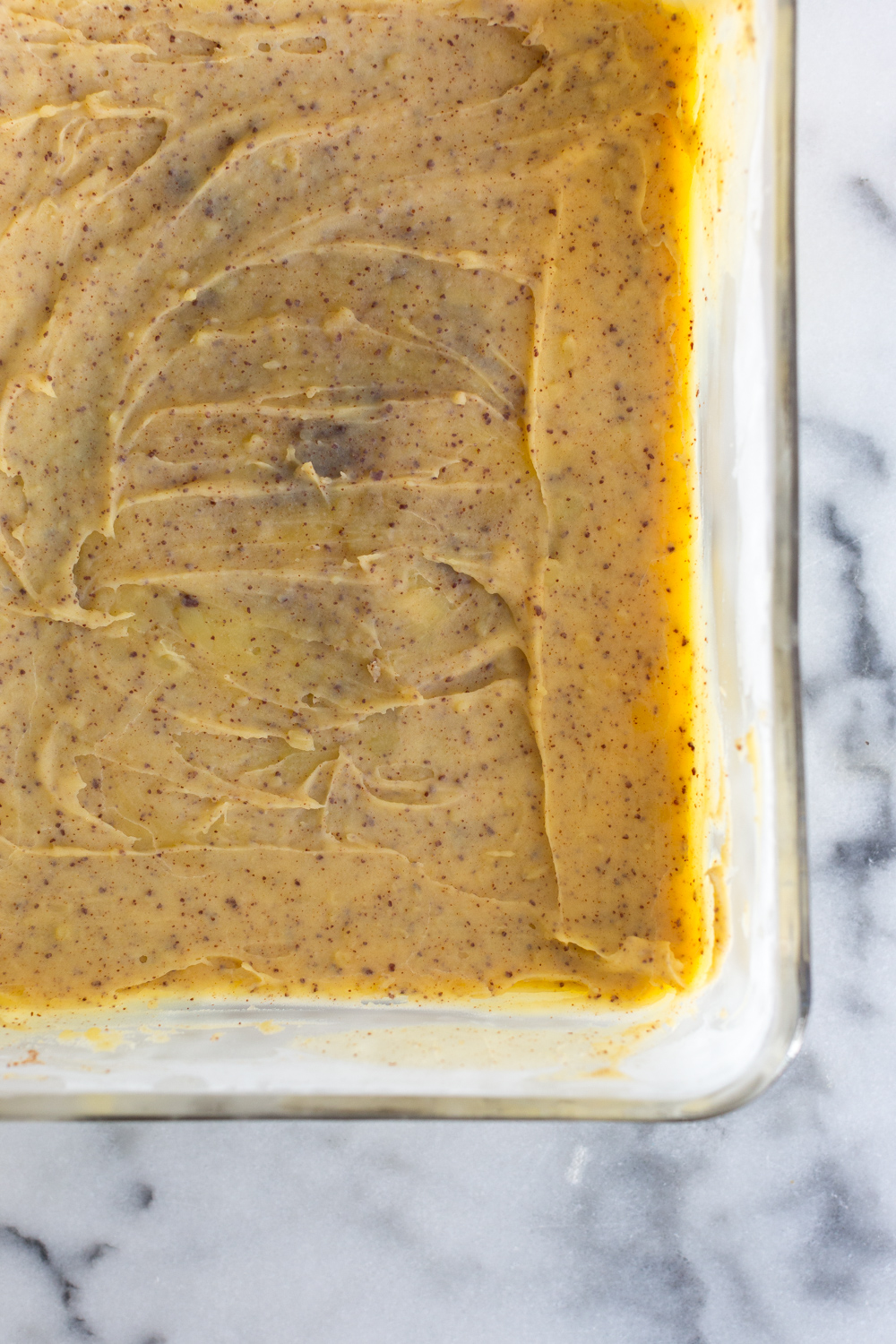 solidified brown butter