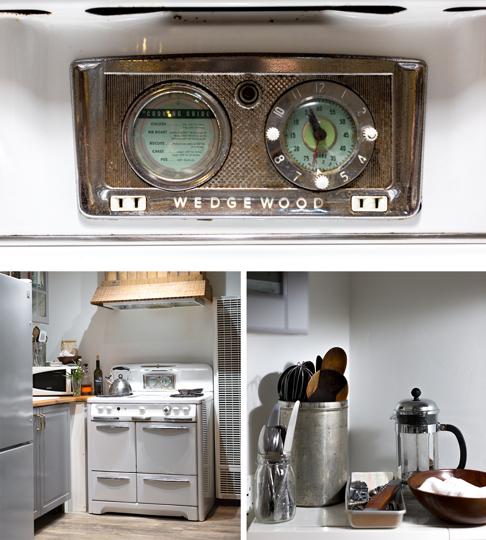 Wedgewood stove at Humboldt Bay Social Club