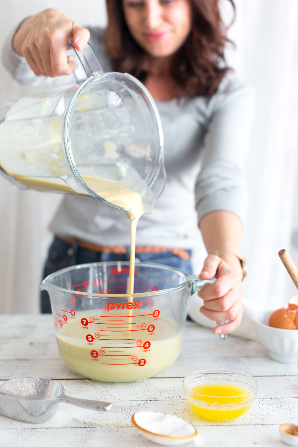 Crepe King Cake batter