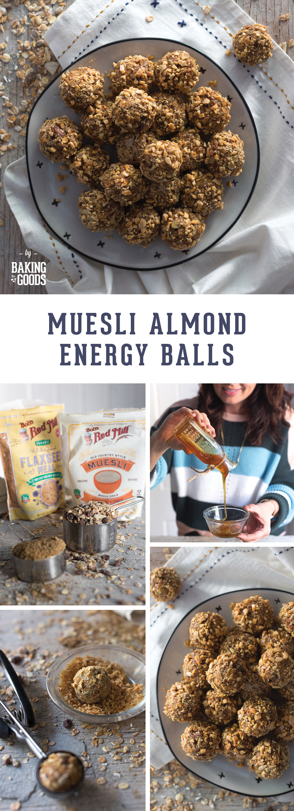 Muesli Almond Energy Balls by Baking The Goods