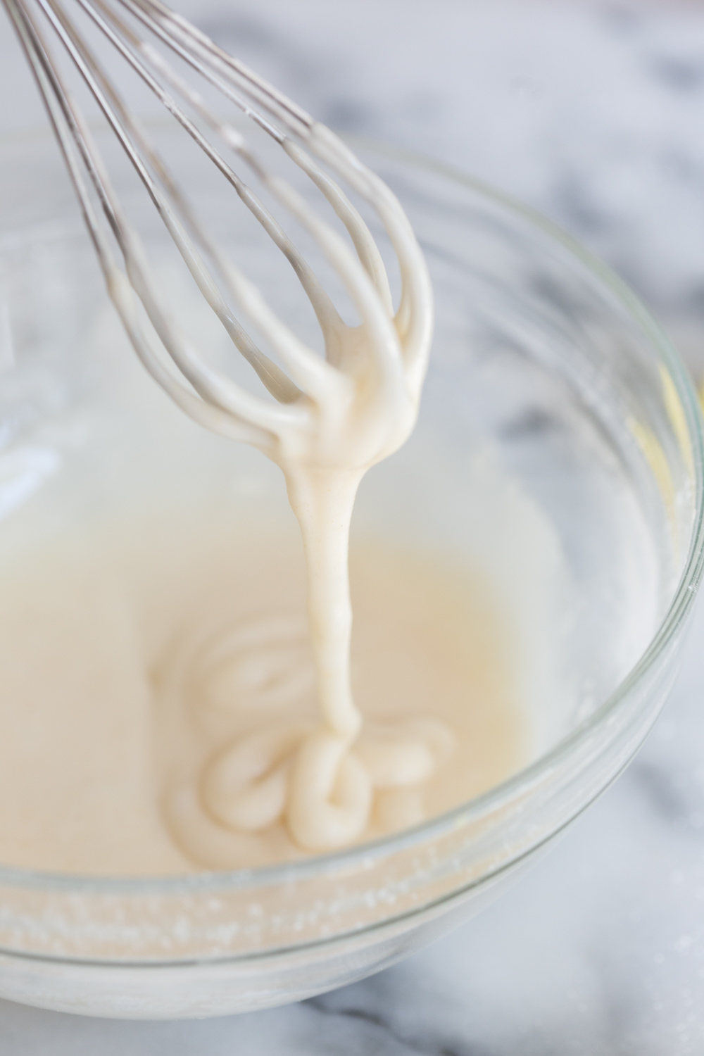 Cherry Almond Oat Scones glaze