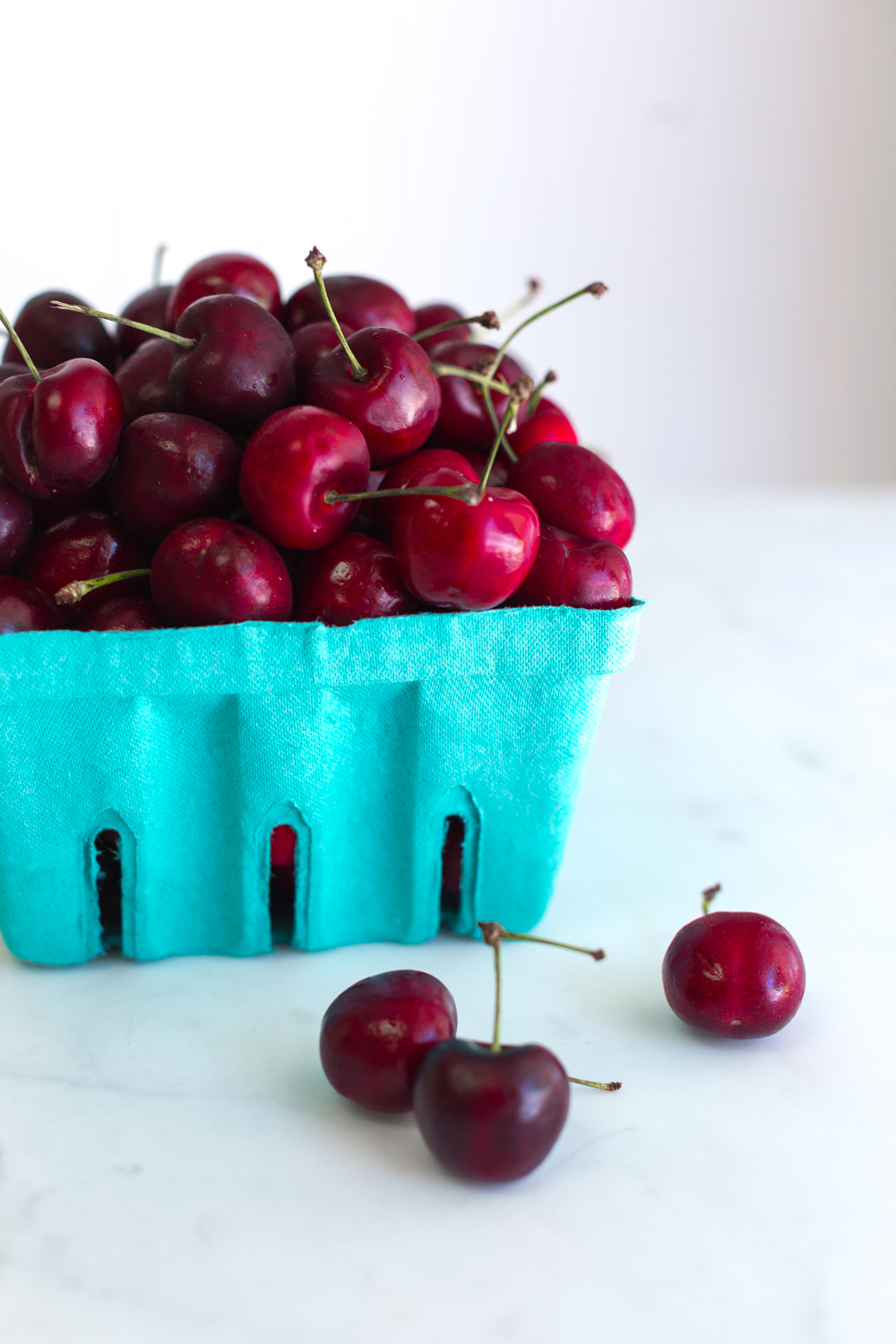 Cherries for Cherry Almond Galettes