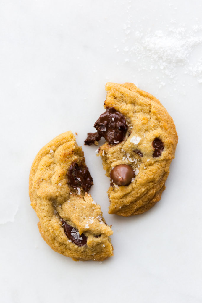 Brown Butter Chocolate Chip Cookies with Sea Salt