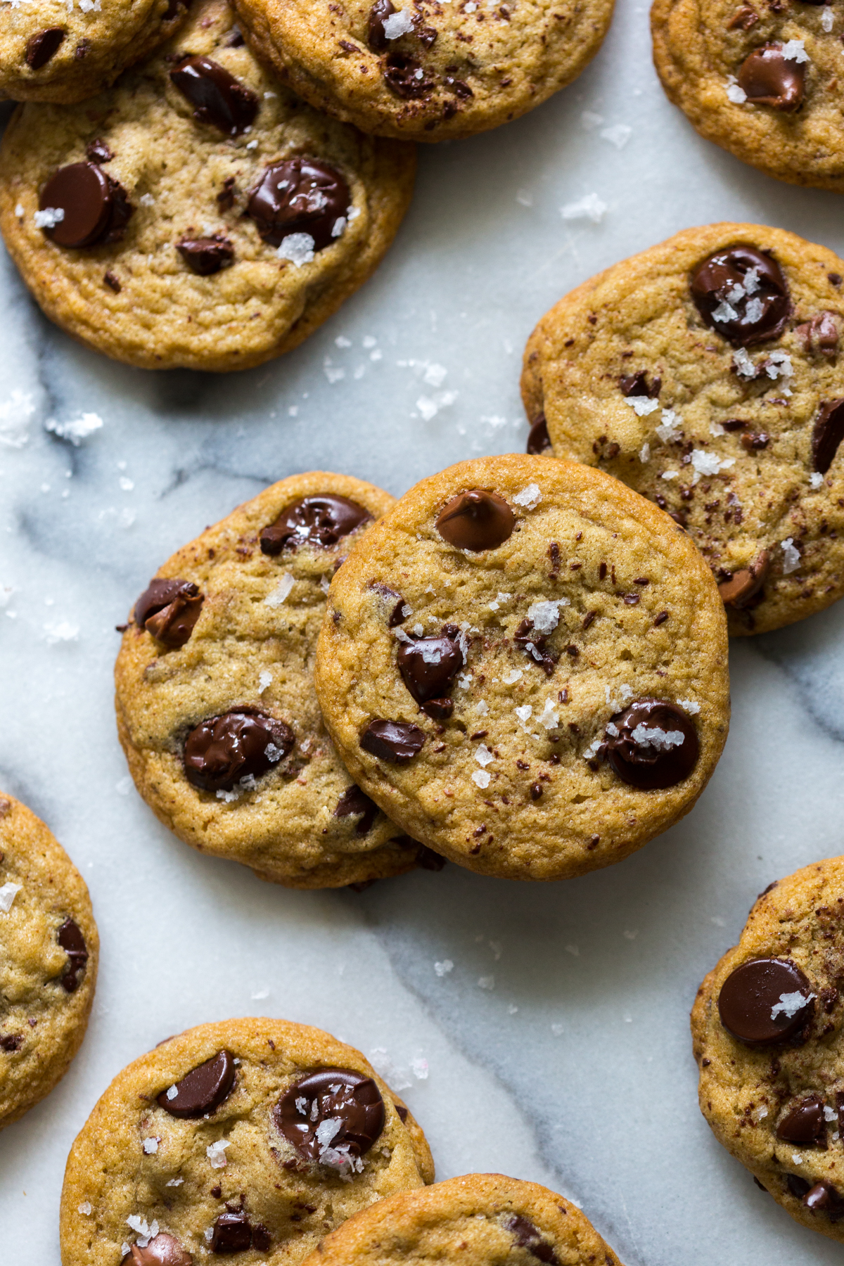 Brown Butter Chocolate Chip Cookies with Sea Salt