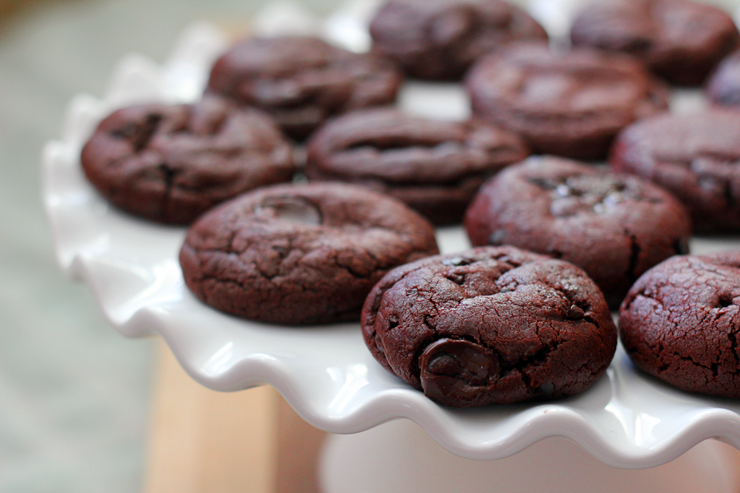 Red Velvet Cookies.