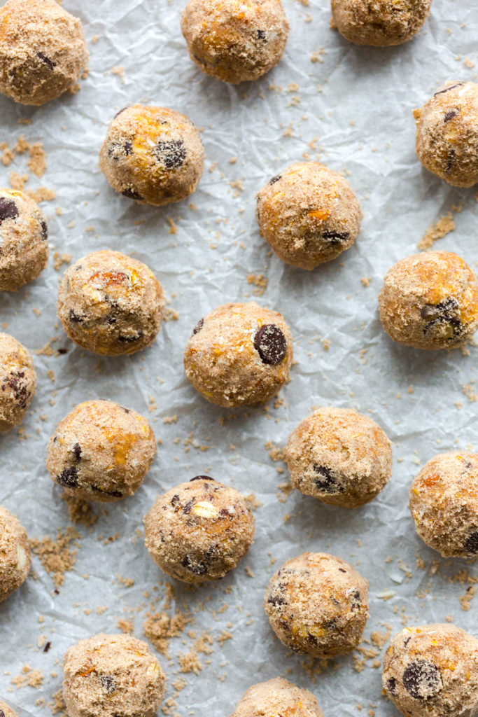 rolled balls of energy