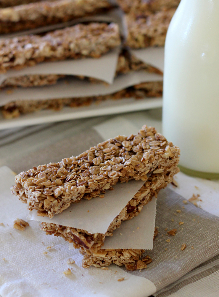 Maple Nut Granola Bars