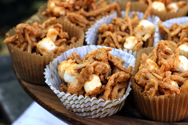 Butterscotch Haystacks - Close Up
