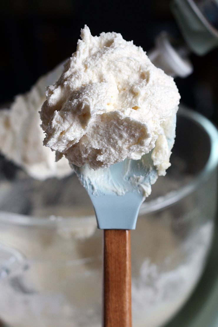 Butter and Sugar whipped together for the animal cookies