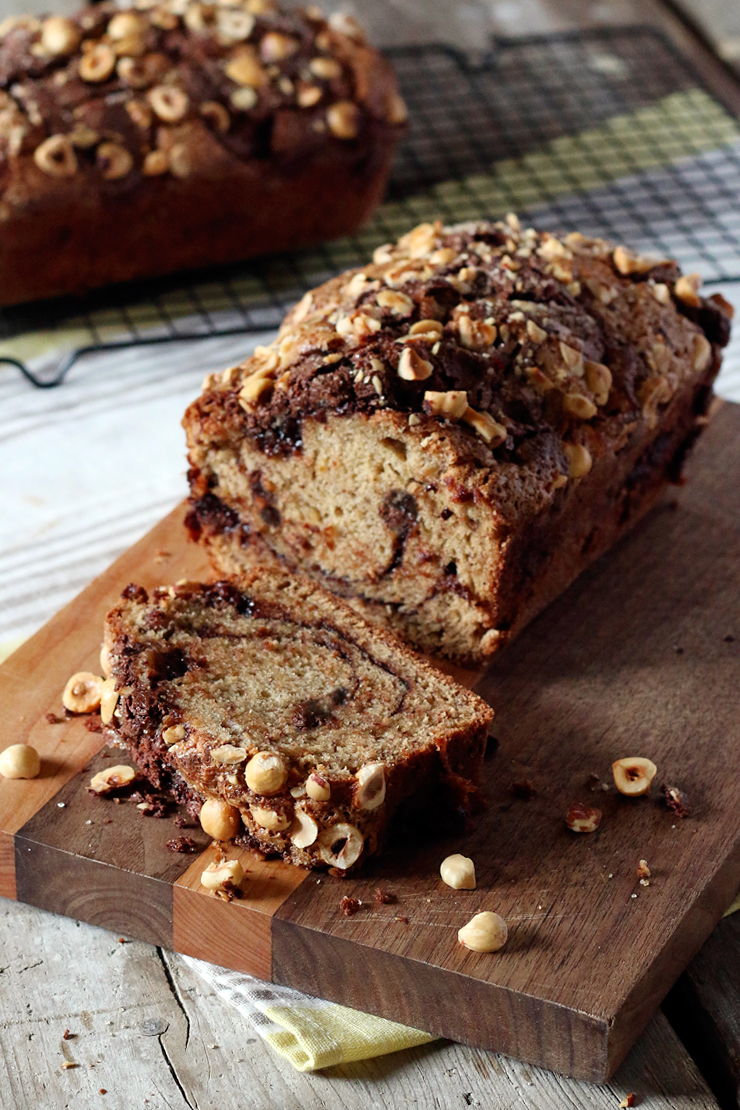 Nutella Banana Bread Nutella Banana Bread