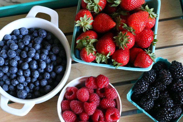 Berry Blitz Torte Berries