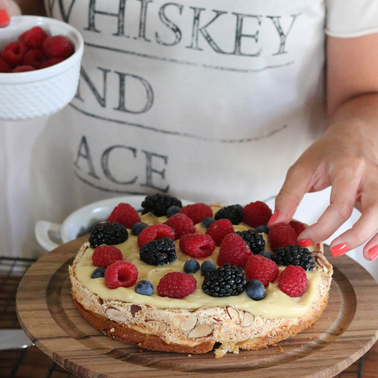 Berry Blitz Torte Berry Layer