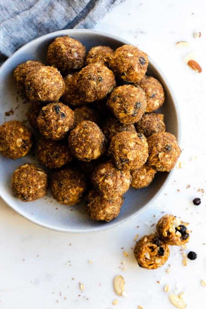 Blueberry Almond Energy Balls