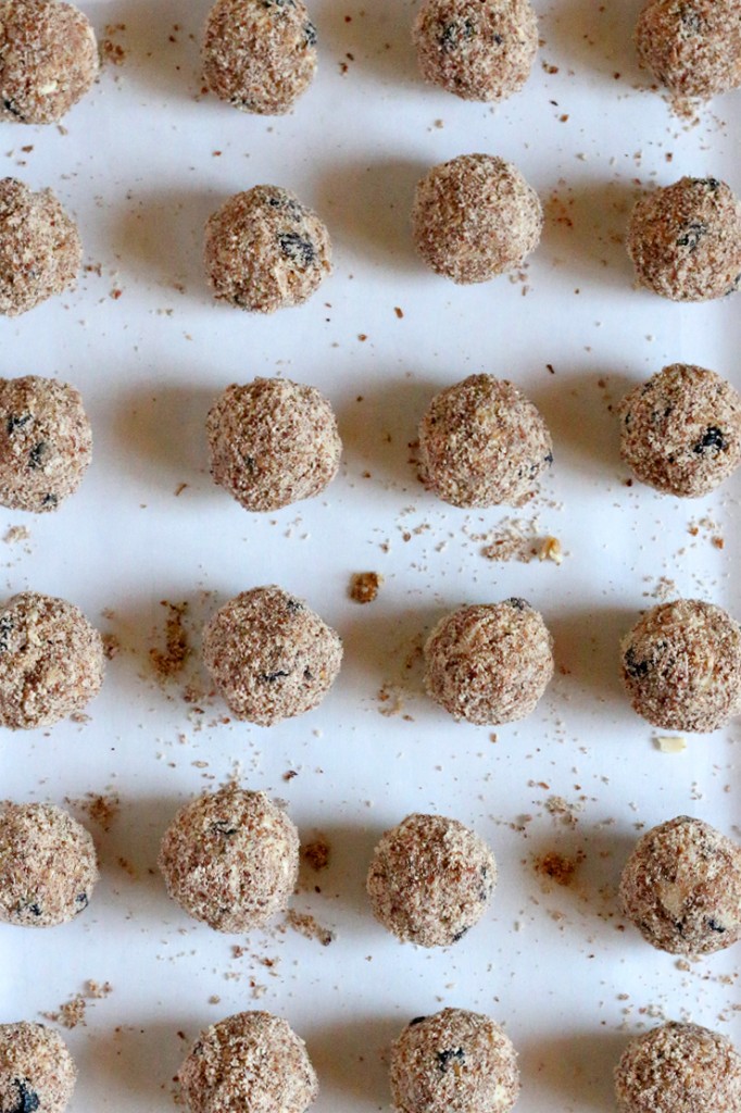 Rolled energy balls