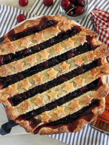 Cherry Bourbon Pie
