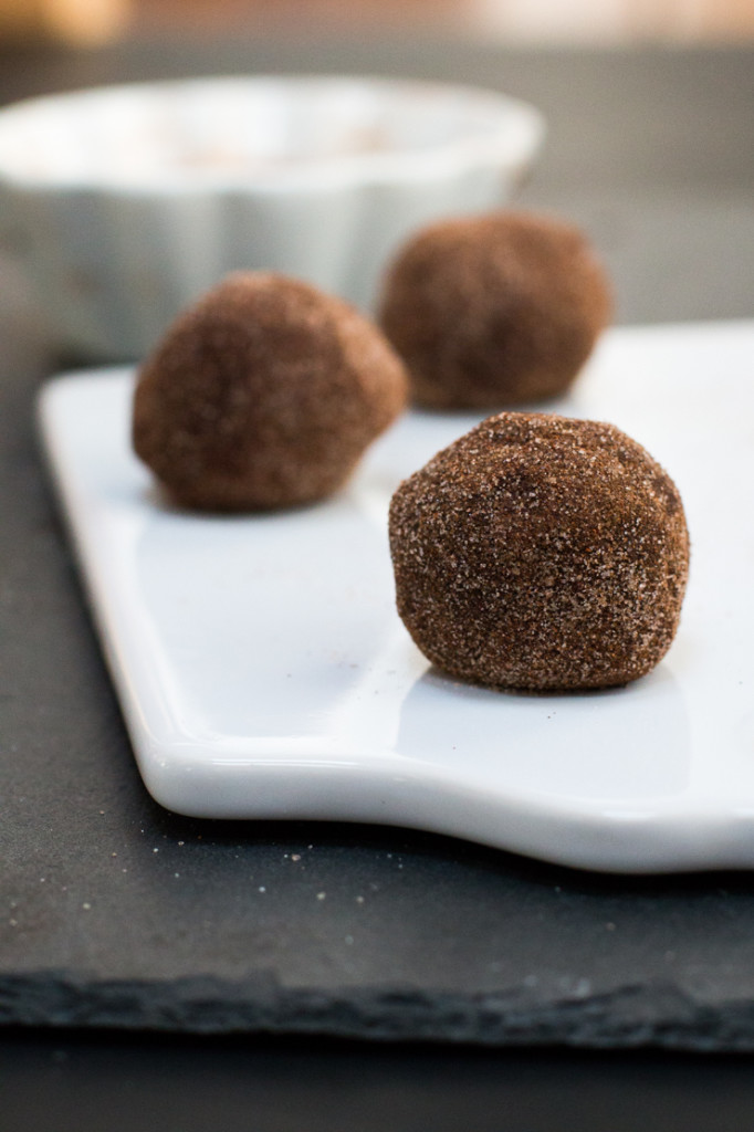 Snickerdoodle dough balls