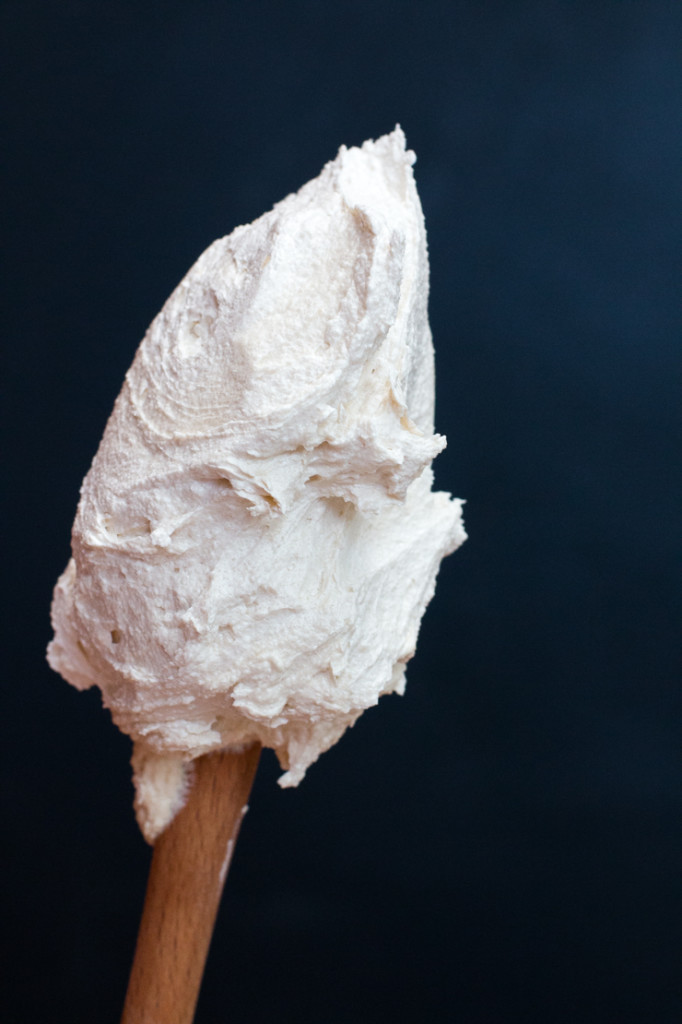 creamed butter and sugar