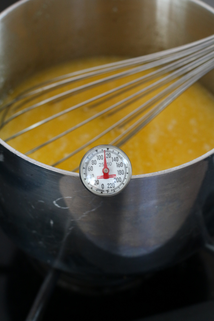 warming butter, milk & honey for rolls