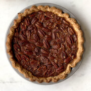 Maple Bourbon Pecan Pie by Baking The Goods