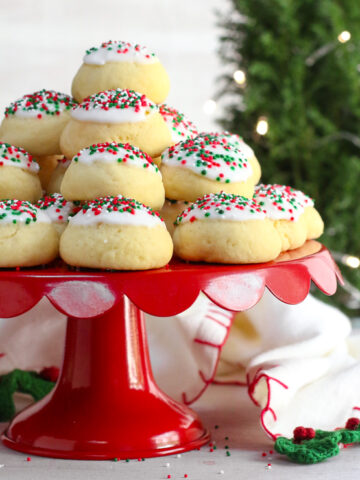Almond Sprinkle Cookies