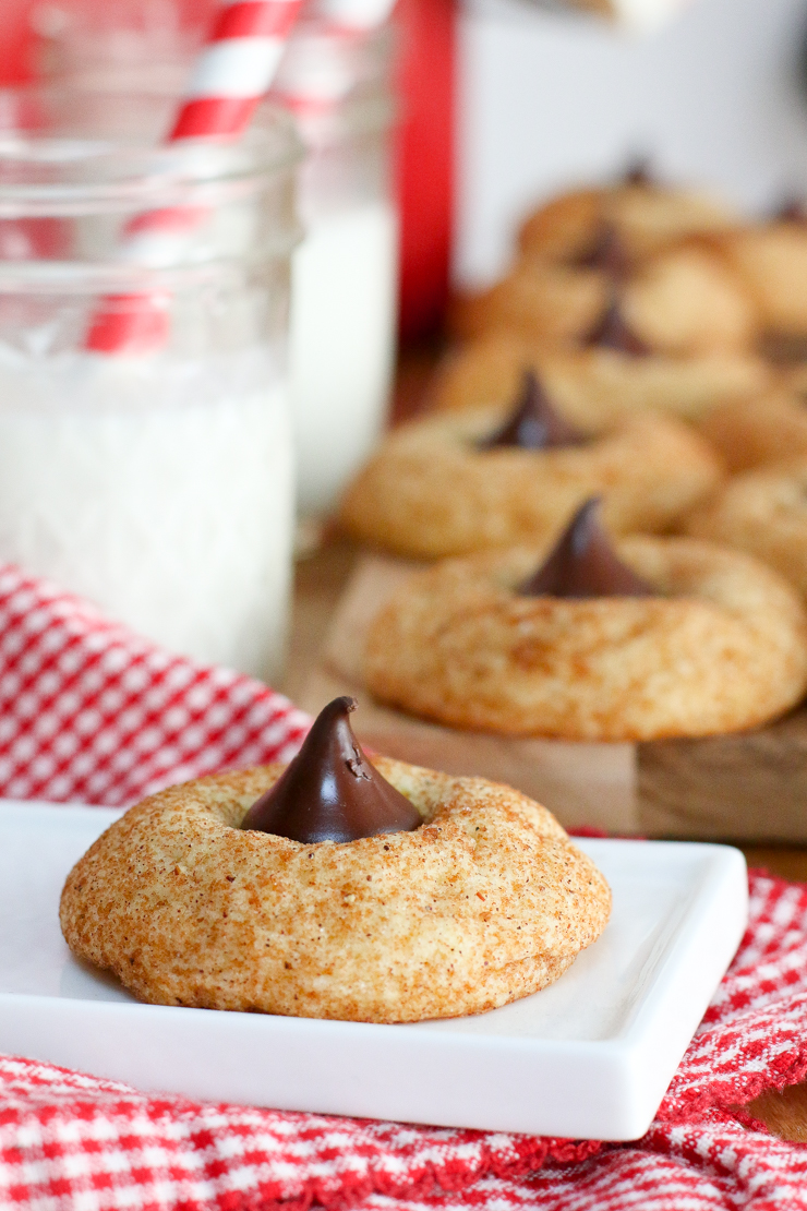 Snickerdoodle Kiss Cookies by Baking The Goods