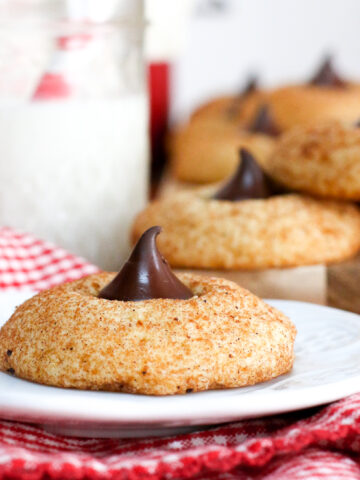 Snickerdoodle Kiss Cookies