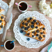 Blueberry Walnut Toast by Baking The Goods