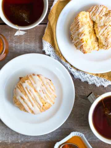 Coconut Cream Scones