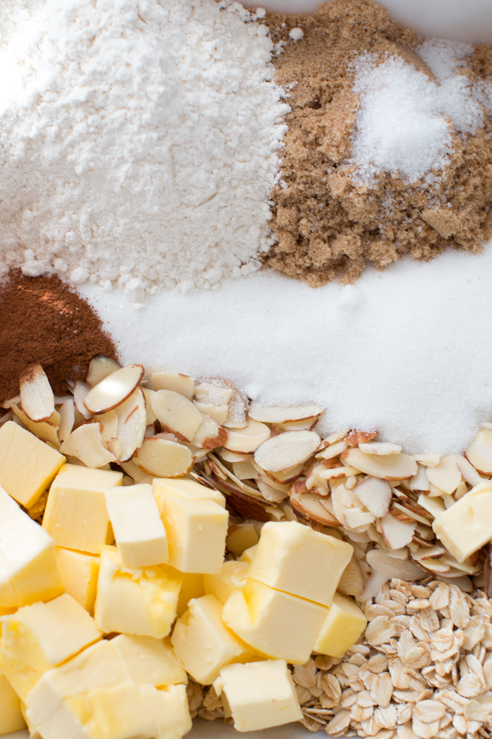  Apple Persimmon Crumble Pie crumble topping