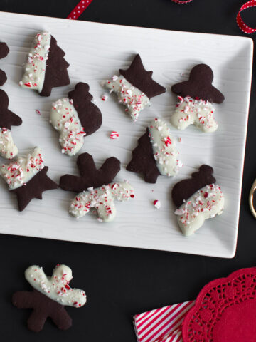 Peppermint Mocha Cookies
