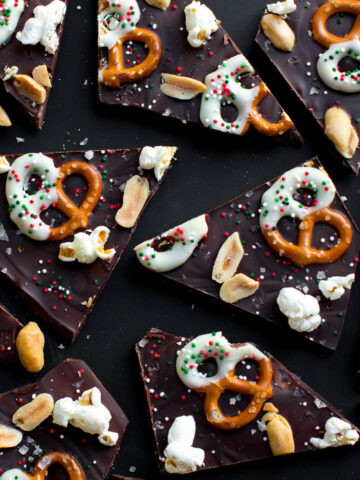 Snack Attack Chocolate Bark, as tasty as it is festive.