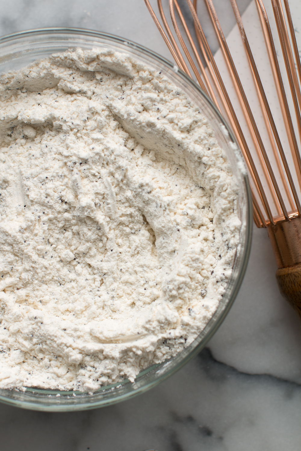 dry ingredients for cookies