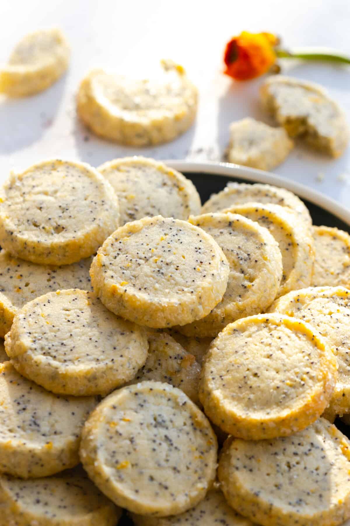 easy lemony poppy seed cookies