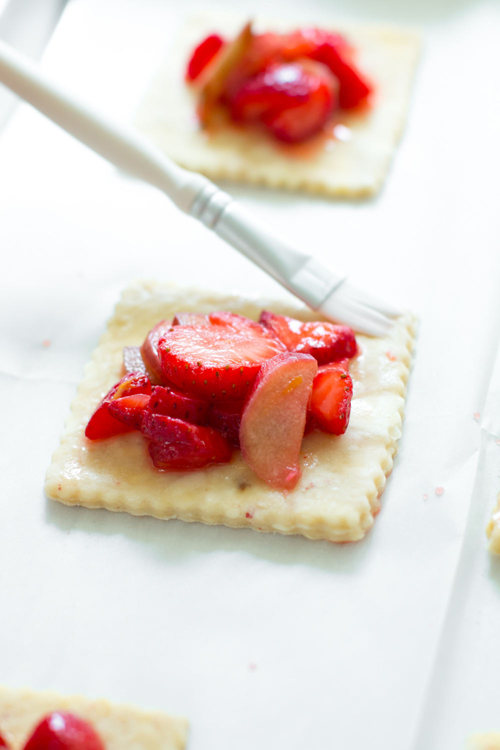 Filling the hand pies