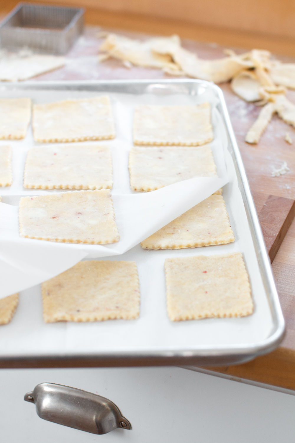 Strawberry Rhubarb Hand Pies dough