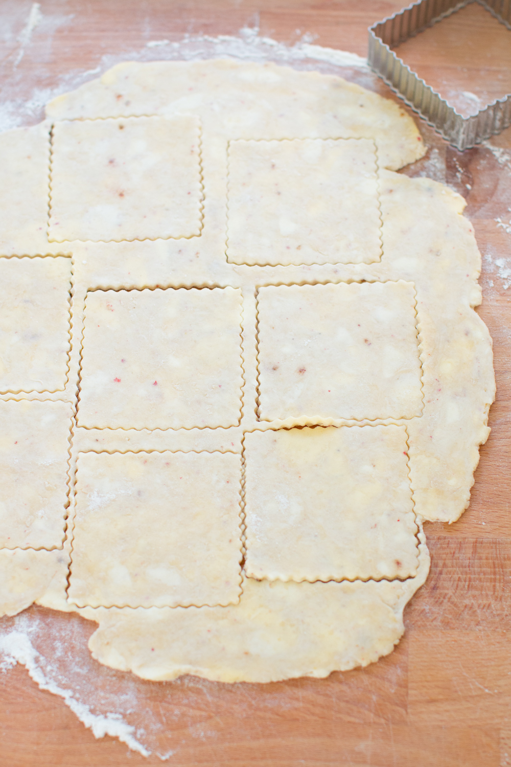 Pink Peppercorn Hand Pie dough