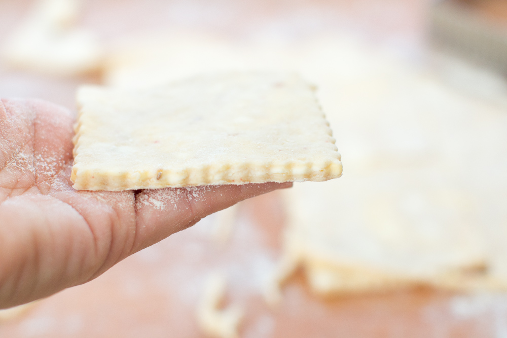 Strawberry Rhubarb Hand Pie Dough square