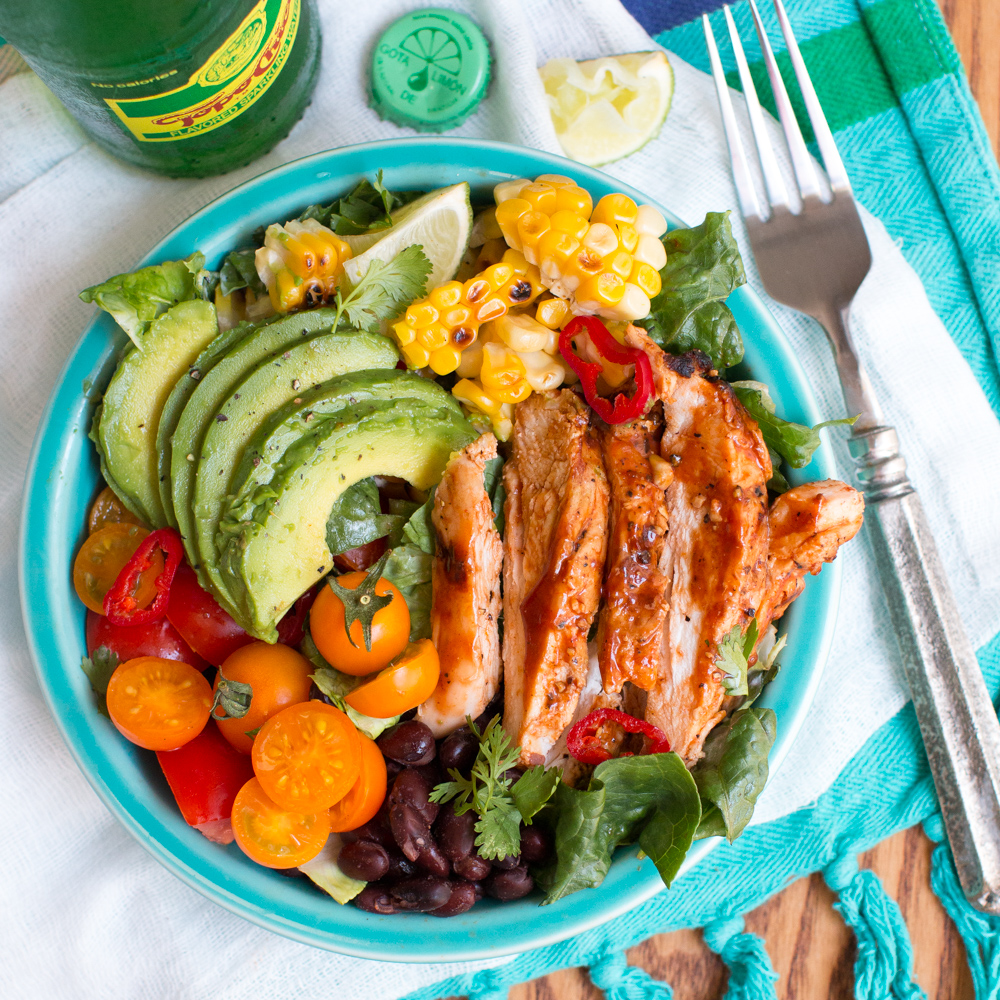 Buttermilk BBQ Southwest Chicken Salad