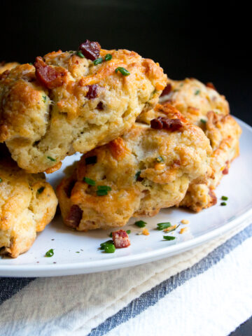 Smoked Cheddar Pancetta Scones