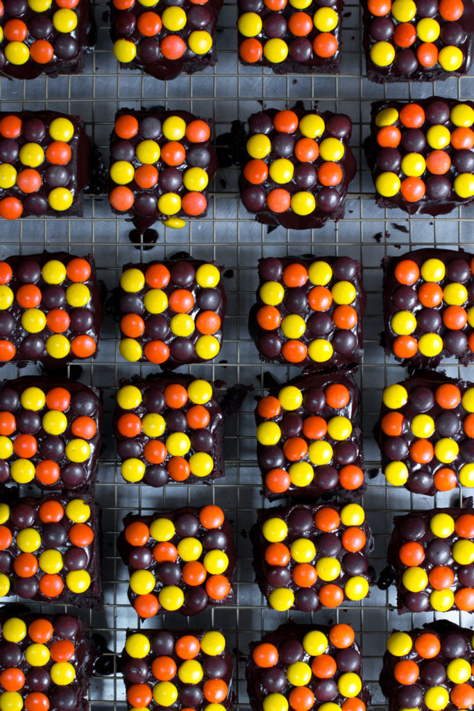 Rows and Rows of Reese's Pieces