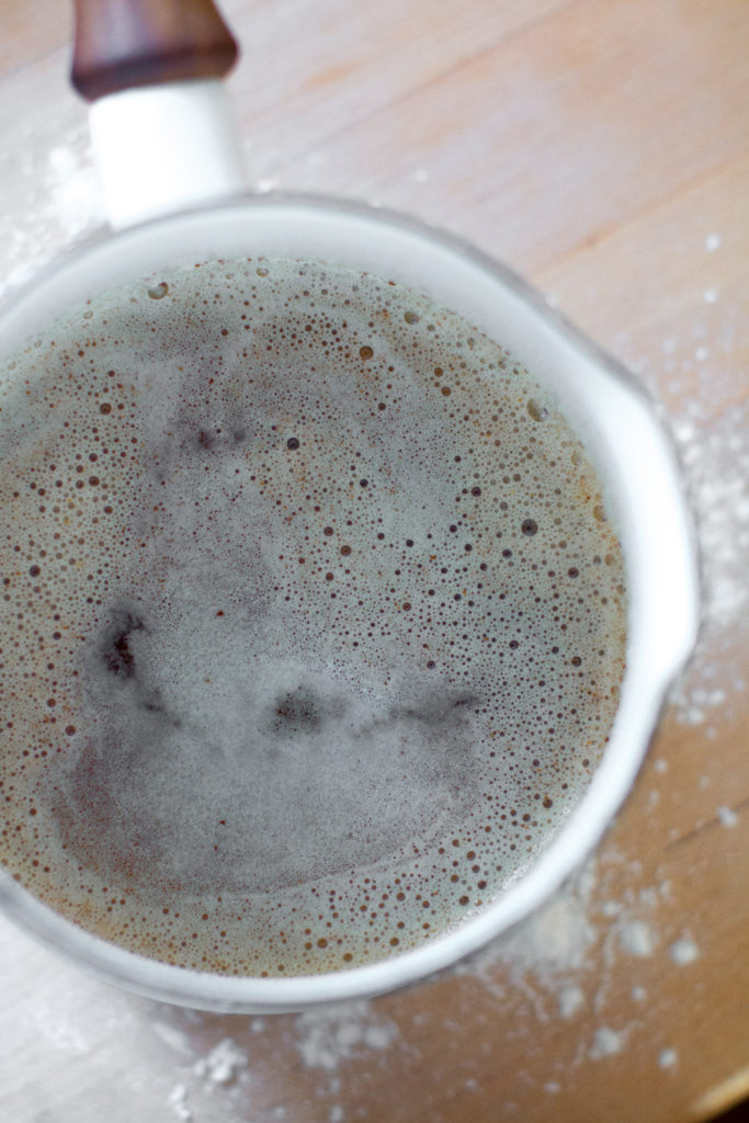 Browned butter for bundt cake