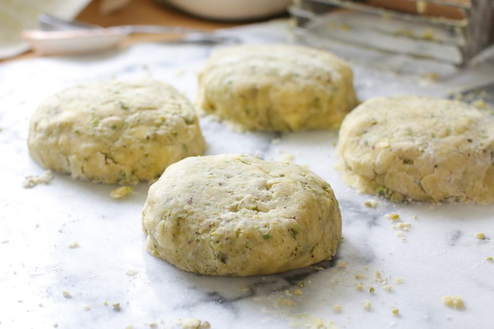 Pistachio Galette Dough