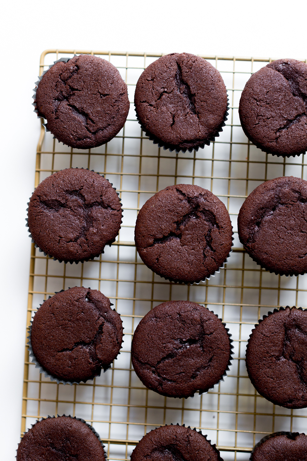 Cool the cupcakes on a cooling rack while you prepare the frosting.