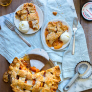 Rye Rye Peach Pie by Baking The Goods.
