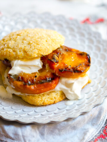 Grilled Nectarine Shortcakes.