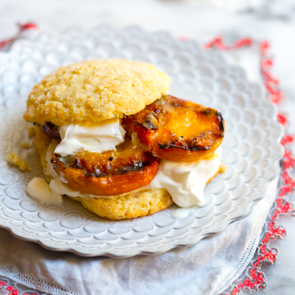 Grilled Nectarine Shortcakes.